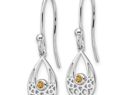 Sterling Silver Earrings Style QW340CI - Classique Jewelry Inc.