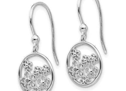 Sterling Silver Earrings Style QW342 - Classique Jewelry Inc.