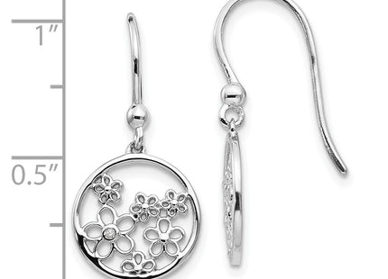 Sterling Silver Earrings Style QW342 - Classique Jewelry Inc.