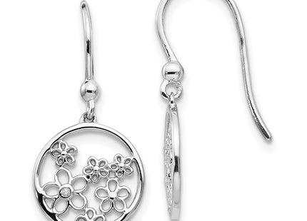 Sterling Silver Earrings Style QW342 - Classique Jewelry Inc.