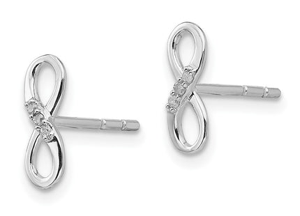Sterling Silver Earrings Style QW347 - Classique Jewelry Inc.