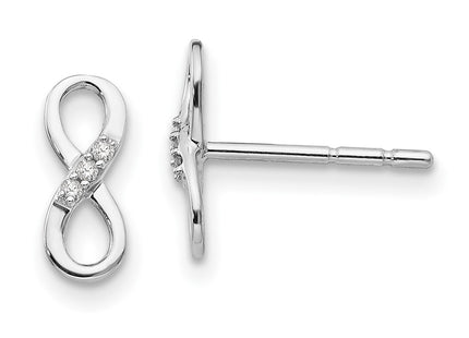 Sterling Silver Earrings Style QW347 - Classique Jewelry Inc.