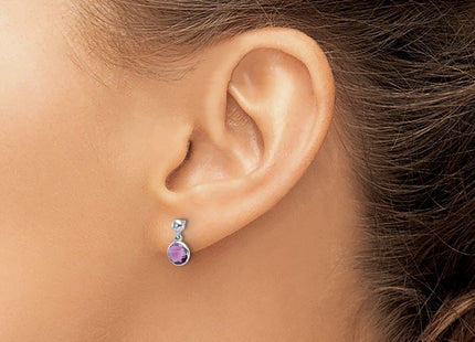 Sterling Silver Earrings Style QW360AM - Classique Jewelry Inc.