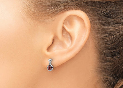 Sterling Silver Earrings Style QW360GA - Classique Jewelry Inc.