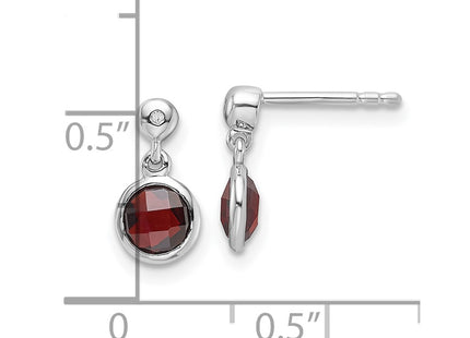 Sterling Silver Earrings Style QW360GA - Classique Jewelry Inc.