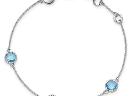 Sterling Silver Bracelets Style QW361 - Classique Jewelry Inc.