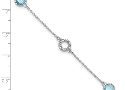 Sterling Silver Bracelets Style QW361 - Classique Jewelry Inc.