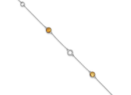 Sterling Silver Bracelets Style QW361CI - Classique Jewelry Inc.