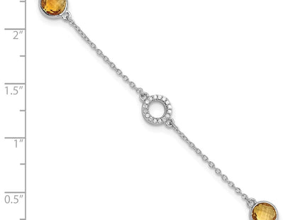 Sterling Silver Bracelets Style QW361CI - Classique Jewelry Inc.