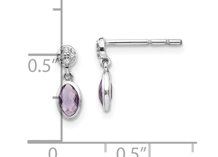 Sterling Silver Earrings Style QW367 - Classique Jewelry Inc.