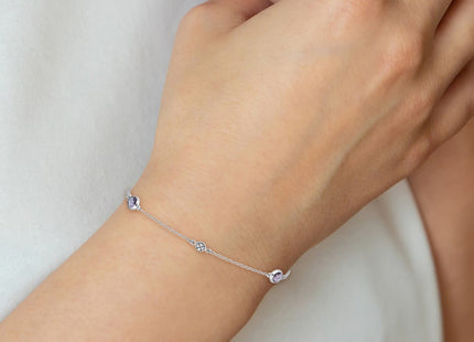 Sterling Silver Bracelets Style QW368 - Classique Jewelry Inc.