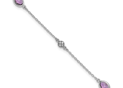 Sterling Silver Bracelets Style QW368 - Classique Jewelry Inc.