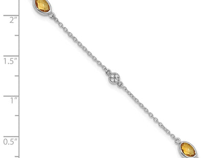 Sterling Silver Bracelets Style QW368CI - Classique Jewelry Inc.
