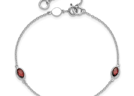 Sterling Silver Bracelets Style QW368GA - Classique Jewelry Inc.