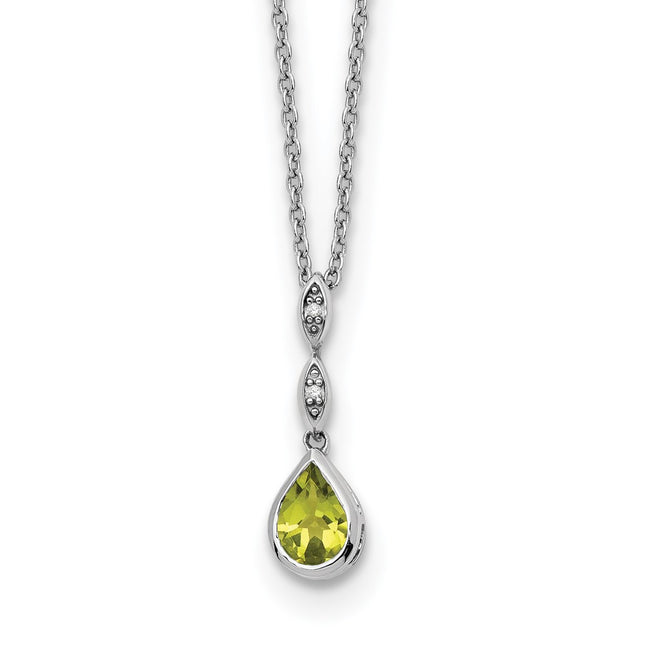 Sterling Silver Jewelry Style QW369PE - Classique Jewelry Inc.