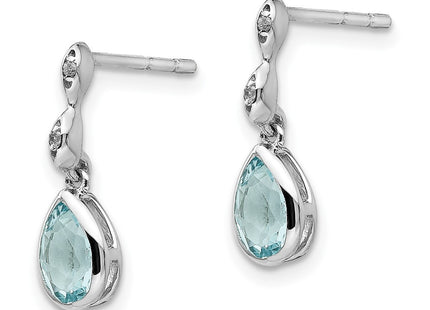Sterling Silver Earrings Style QW370 - Classique Jewelry Inc.