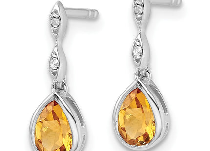 Sterling Silver Earrings Style QW370CI - Classique Jewelry Inc.