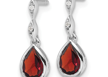 Sterling Silver Earrings Style QW370GA - Classique Jewelry Inc.