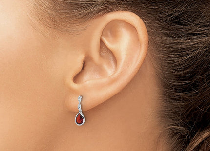 Sterling Silver Earrings Style QW370GA - Classique Jewelry Inc.