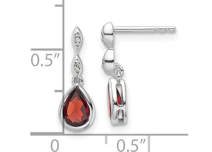 Sterling Silver Earrings Style QW370GA - Classique Jewelry Inc.
