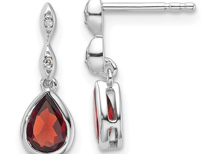 Sterling Silver Earrings Style QW370GA - Classique Jewelry Inc.