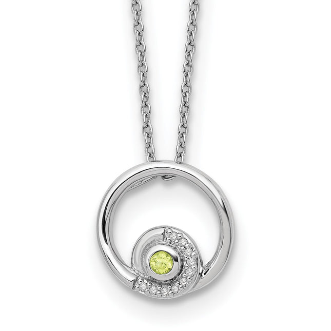 Sterling Silver Jewelry Style QW371PE - Classique Jewelry Inc.