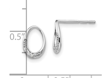 Sterling Silver Earrings Style QW374 - Classique Jewelry Inc.
