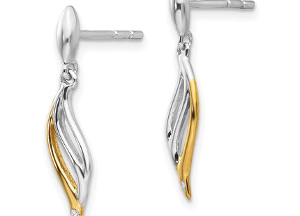 Sterling Silver Earrings Style QW380 - Classique Jewelry Inc.
