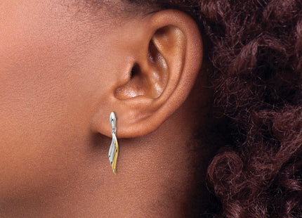 Sterling Silver Earrings Style QW380 - Classique Jewelry Inc.