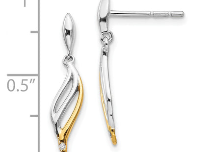 Sterling Silver Earrings Style QW380 - Classique Jewelry Inc.