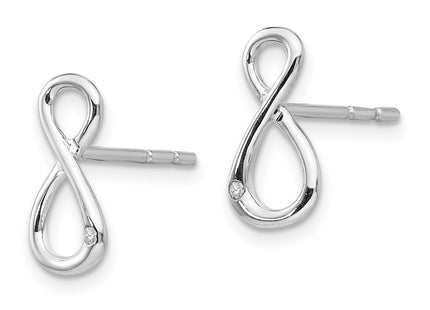 Sterling Silver Earrings Style QW396 - Classique Jewelry Inc.