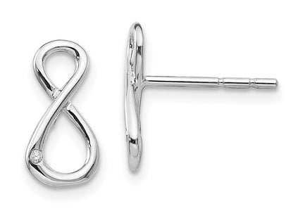 Sterling Silver Earrings Style QW396 - Classique Jewelry Inc.