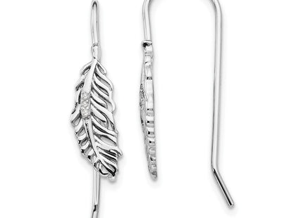 Sterling Silver Earrings Style QW402 - Classique Jewelry Inc.