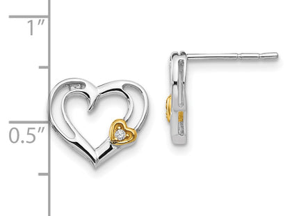 Sterling Silver Earrings Style QW407 - Classique Jewelry Inc.