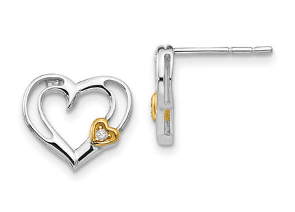 Sterling Silver Earrings Style QW407 - Classique Jewelry Inc.