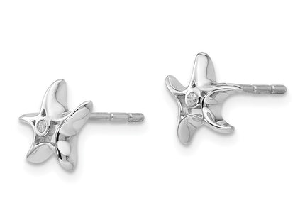 Sterling Silver Earrings Style QW411 - Classique Jewelry Inc.