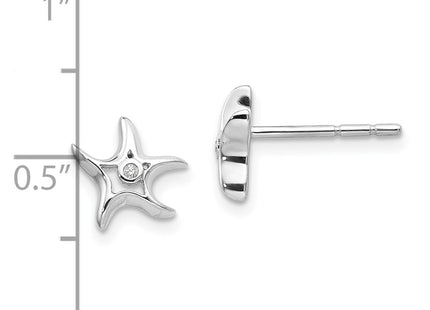 Sterling Silver Earrings Style QW411 - Classique Jewelry Inc.