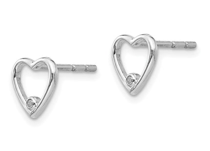 Sterling Silver Earrings Style QW418 - Classique Jewelry Inc.