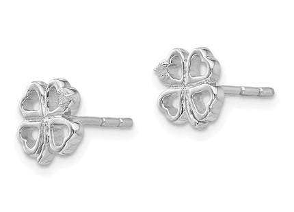 Sterling Silver Earrings Style QW420 - Classique Jewelry Inc.