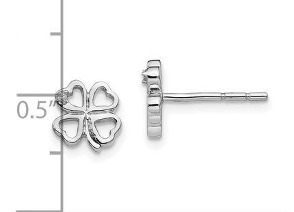 Sterling Silver Earrings Style QW420 - Classique Jewelry Inc.
