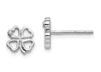 Sterling Silver Earrings Style QW420 - Classique Jewelry Inc.