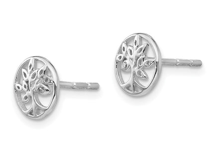 Sterling Silver Earrings Style QW425 - Classique Jewelry Inc.