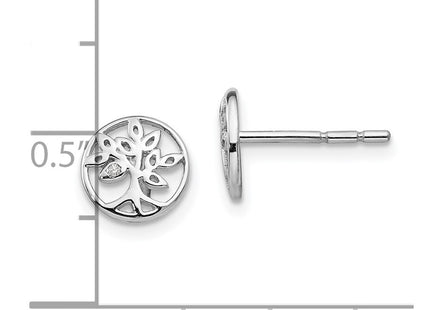 Sterling Silver Earrings Style QW425 - Classique Jewelry Inc.