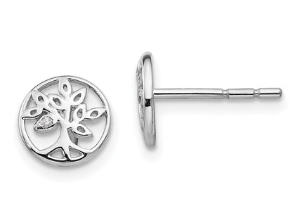 Sterling Silver Earrings Style QW425 - Classique Jewelry Inc.