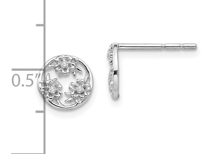 Sterling Silver Earrings Style QW427 - Classique Jewelry Inc.