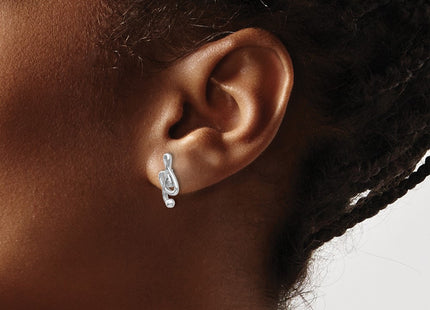 Sterling Silver Earrings Style QW429 - Classique Jewelry Inc.