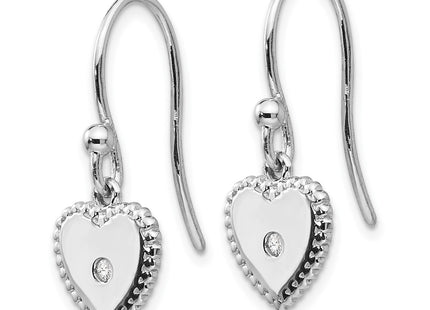 Sterling Silver Earrings Style QW432 - Classique Jewelry Inc.
