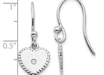 Sterling Silver Earrings Style QW432 - Classique Jewelry Inc.