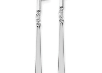 Sterling Silver Earrings Style QW462 - Classique Jewelry Inc.