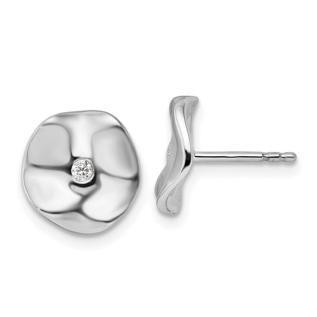 Sterling Silver Earrings Style QW503 - Classique Jewelry Inc.